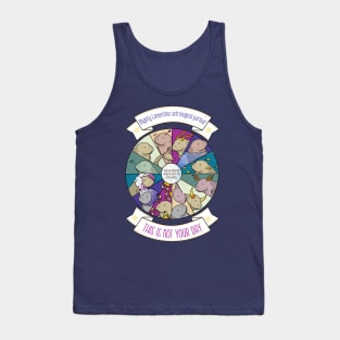 Manatee horoscope - "this is not your day" perpetual horoscope works for every sign Tank Top